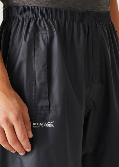 Regatta Navy Adult Stormbreak Waterproof Hydrofort Overtrousers