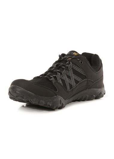 Regatta Black Granite Edgepoint III Waterproof Isotex Walking Shoes