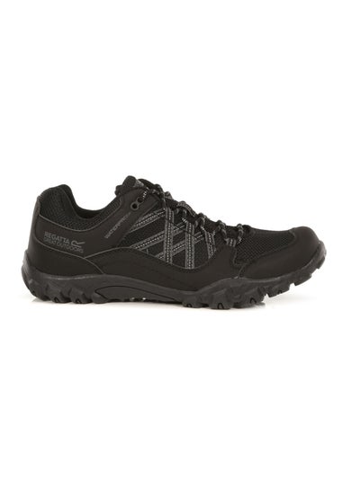 Regatta Black Granite Edgepoint III Waterproof Isotex Walking Shoes