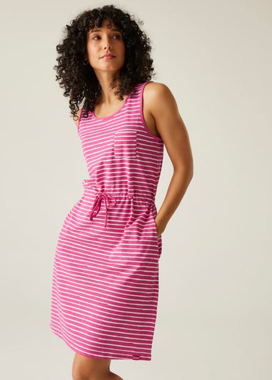 Regatta Pink Fusion White Stripe Ariena Dress