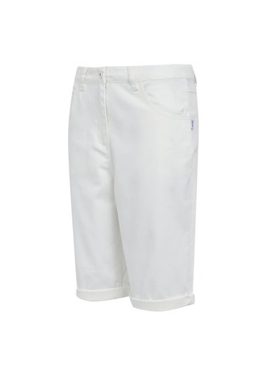 Regatta White Erdre Shorts