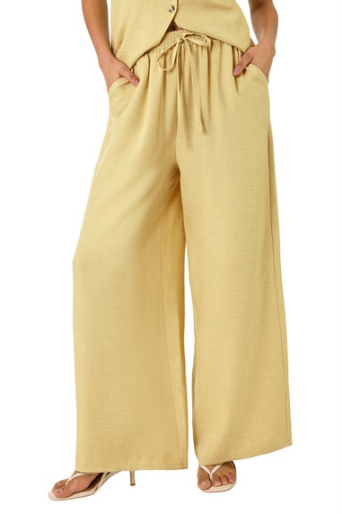 Dusk Lime Dusk Elasticated Waist Wide Leg Trouser