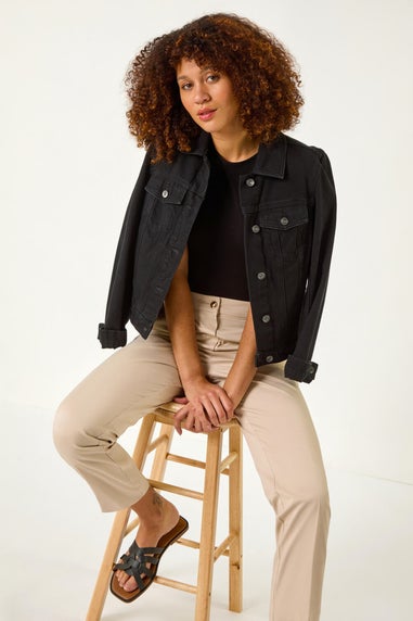 Roman Stone Cotton Stretch Cropped Trouser