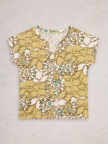 T-Shirt Nelly mit Keilausschnitt