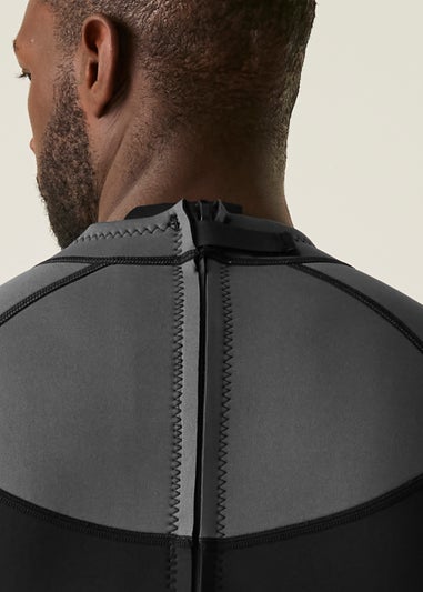 Regatta Black Dark Grey White Full Lightweight Wetsuit
