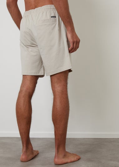 Threadbare Navy 2 Pack Cotton Blend Lounge Shorts