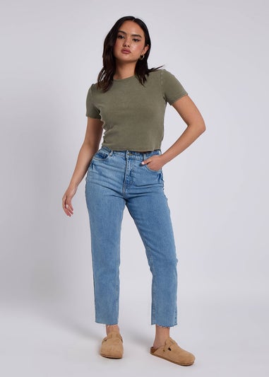 Urban Bliss Light Mid Straight Leg Jean