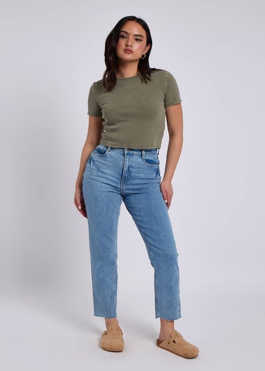 Urban Bliss Light Mid Straight Leg Jean