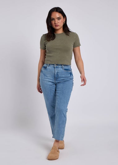Urban Bliss Light Mid Straight Leg Jean