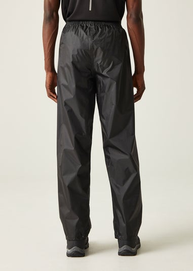 Regatta Black Adult Stormbreak Waterproof Hydrofort Overtrousers