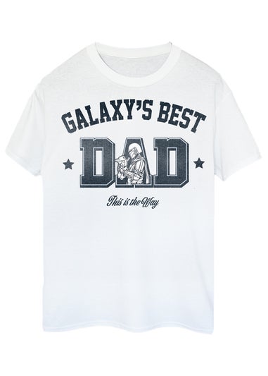 Star Wars Best Dad White T Shirt
