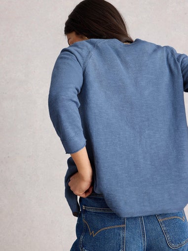 Strickjacke Naria aus Leinenmischung