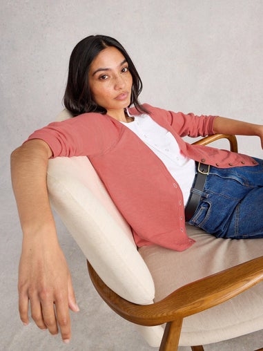 Strickjacke Naria aus Leinenmischung