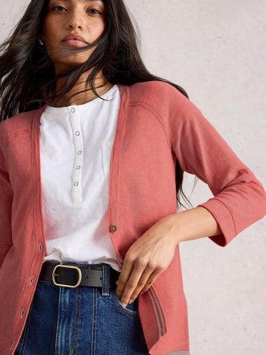 Strickjacke Naria aus Leinenmischung