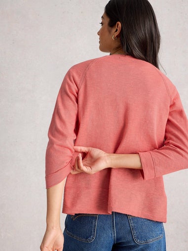 Strickjacke Naria aus Leinenmischung