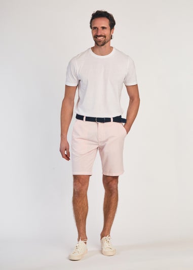 Tokyo Laundry Rose Cotton Oxford Shorts with Belt