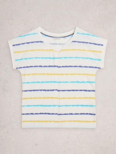 T-Shirt Nelly mit Keilausschnitt