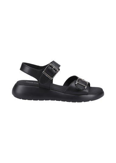 Hush Puppies Black Alison Buckle Sandal