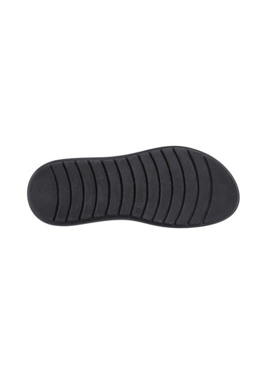 Hush Puppies Black Alison Buckle Sandal