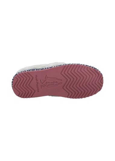 Hush Puppies Navy Ariel Slippers