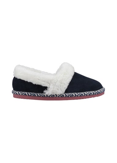 Hush Puppies Navy Ariel Slippers