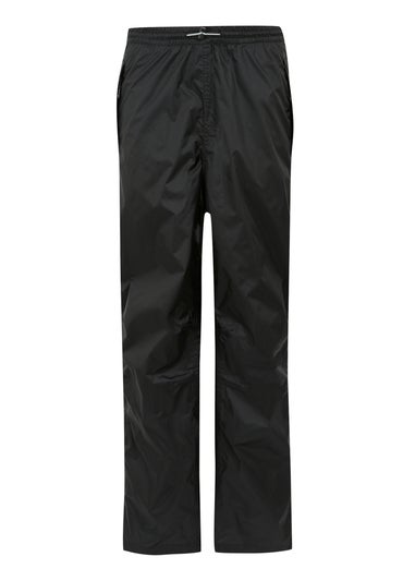 Regatta Black Active Waterproof Breathable Isolite Overtrousers