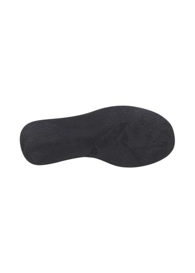 Hush Puppies Black Bex Wedge Sandal