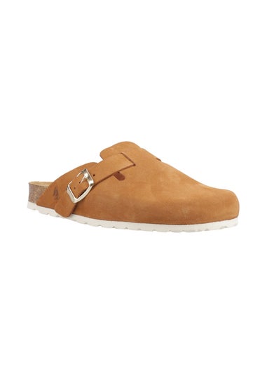 Hush Puppies Tan Bailey Closed Toe Mule