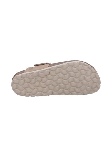 Hush Puppies Taupe Billie Toepost Sandal