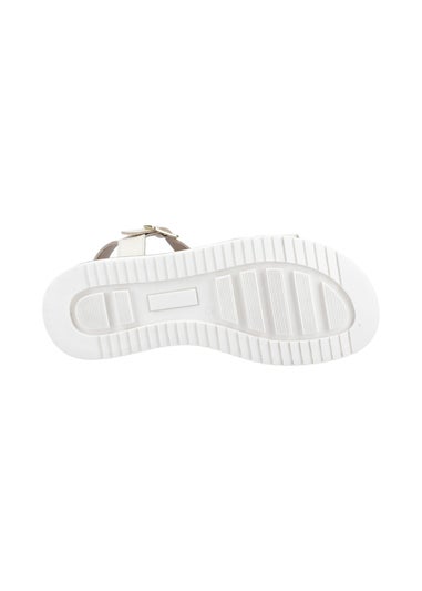 Hush Puppies Cream Cassie Sandal