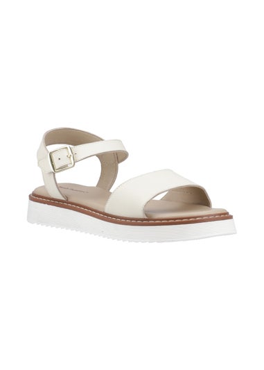 Hush Puppies Cream Cassie Sandal