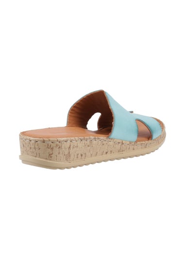Hush Puppies Aqua Eloise Mule Sandal