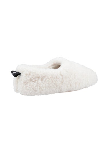 Hush Puppies Cream Emily Slippers