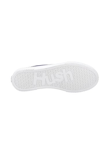 Hush Puppies Navy Freya Canvas Trainer
