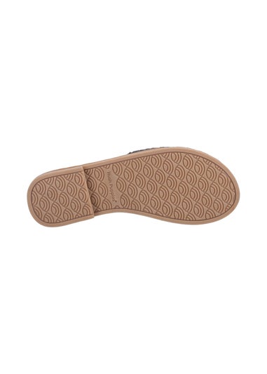 Hush Puppies Black Hetty Slide Sandal