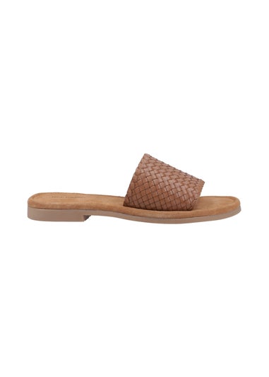 Hush Puppies Tan Hetty Slide Sandal