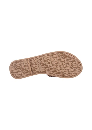 Hush Puppies Tan Hetty Slide Sandal
