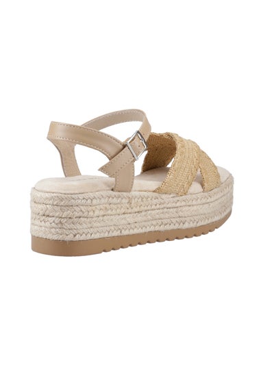 Hush Puppies Tan Jemma Espadrille Sandal