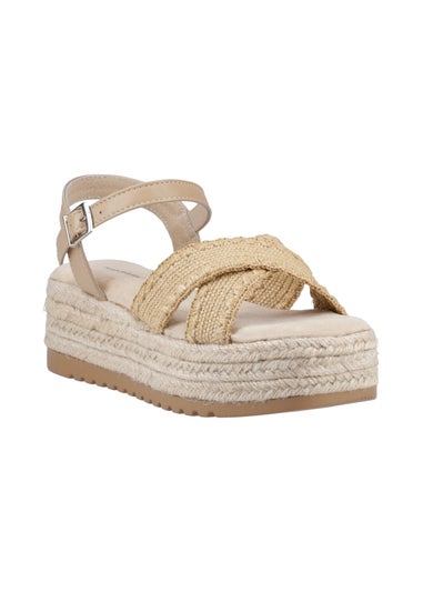 Hush Puppies Tan Jemma Espadrille Sandal