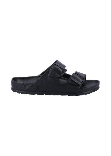 Hush Puppies Black Lorna Mule Sandal