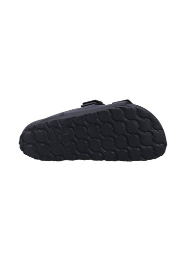 Hush Puppies Black Lorna Mule Sandal
