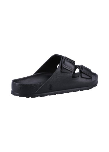 Hush Puppies Black Lorna Mule Sandal