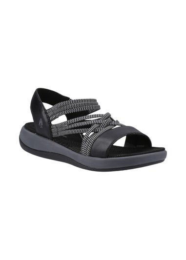 Hush Puppies Black Susanna Sandal
