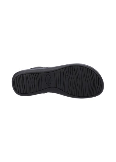 Hush Puppies Black Susanna Sandal