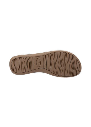 Hush Puppies Taupe Susanna Sandal