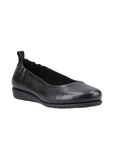 Hush Puppies Black Skylar Ballerina