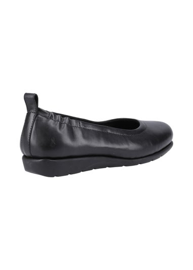Hush Puppies Black Skylar Ballerina
