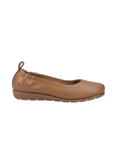 Hush Puppies Tan Skylar Ballerina
