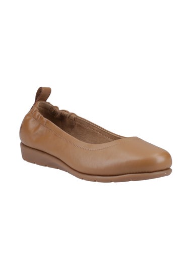 Hush Puppies Tan Skylar Ballerina