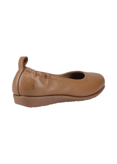 Hush Puppies Tan Skylar Ballerina